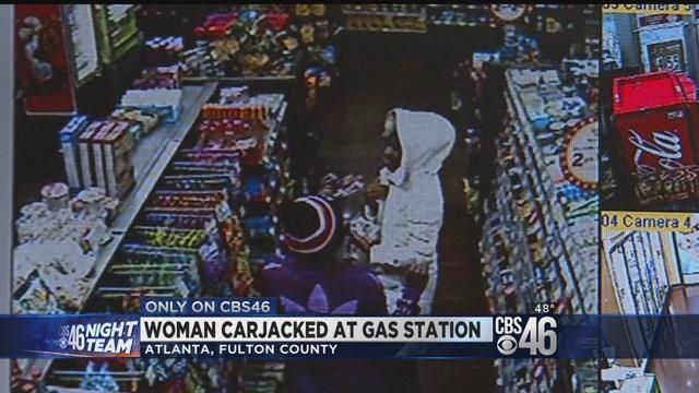 Gas station attack caught on cam in Atlanta