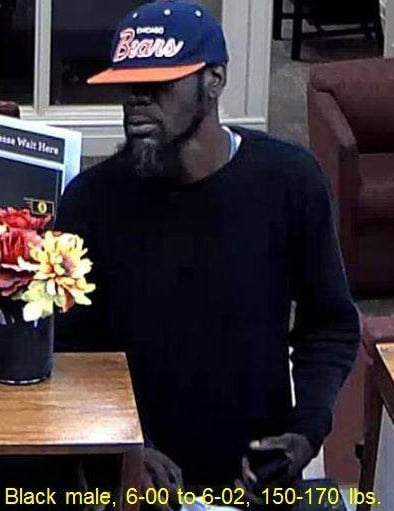 Police searching for man who attempted a bank robbery