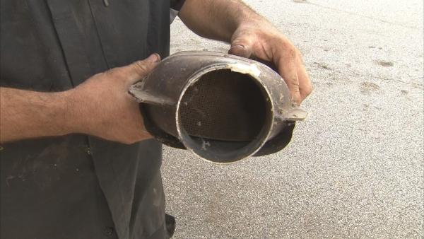 ... hospital parking lot for catalytic converters - CBS Atlanta News