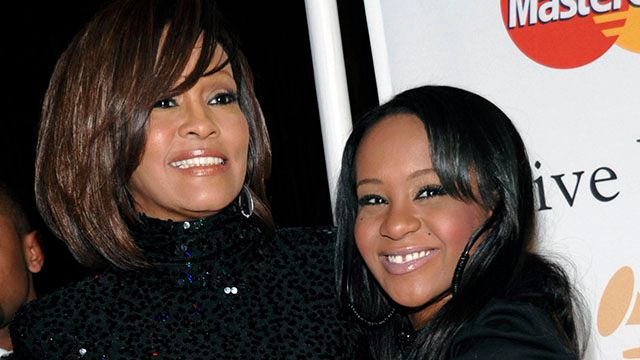 Whitney Houston and Bobbi Kristina Brown