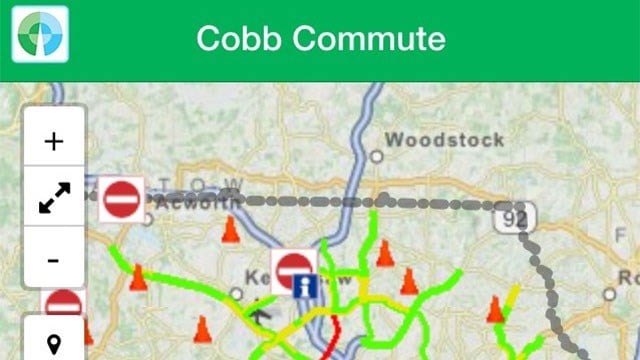 Cobb County aims to ease traffic woes with new website CBS46 News
