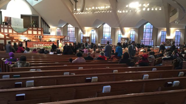 Hundreds gather at Ebenezer Baptist Church to celebrate Dr. King ...